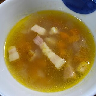 ベーコン入り野菜スープ☆